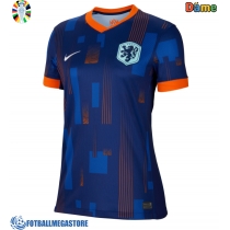 Fotballdrakt Dame Nederland Bortedrakt EM 2024 Kortermet